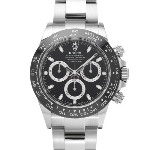 ROLEX Cosmograph Daytona 116500LN Black Men's Used Watch #61616