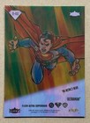 2026 Fleer Ultra Superman  Ultraman acetate insert R-48 ’95 Retro Blue parallel  — photo 2