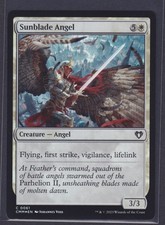 MTG - FOIL Sunblade Angel #61 Commander Masters