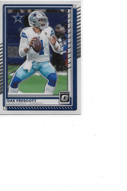 2025 Donruss Optic Dak Prescott Dallas Cowboys Football Card #81