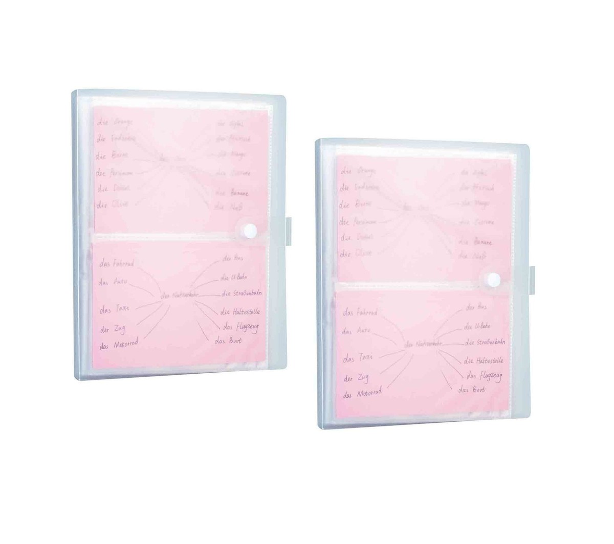 4x6 index card sleeves 2 Pack 4x6 Inch Index Card Holders Plastic Sleeves Index Card Booklet Folder