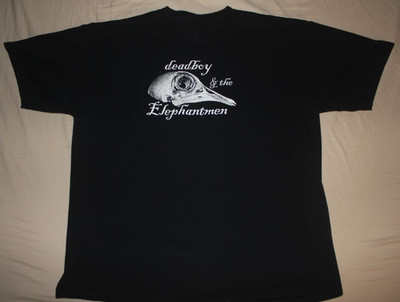 Deadboy & the Elephantmen Band Album Concert t Shirt Black All Size
