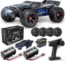 1:14 Scale RC Cars for Adults, 60KPH High Speed RC Truggy, 4X4 Off-Road Remote C