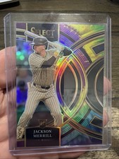 2024 Panini Select - Premier Level Jackson Merrill #51 Tie-Dye Prizm /25 (RC)