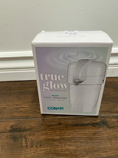CONAIR TRUE GLOW ELECTRIC HEATED LOTION DISPENSER WHITE SMOOTH SILKY SKIN