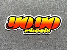 Gordon & Smith G&S YOYO Wheels Skateboard Sticker 4.75" reissue white border