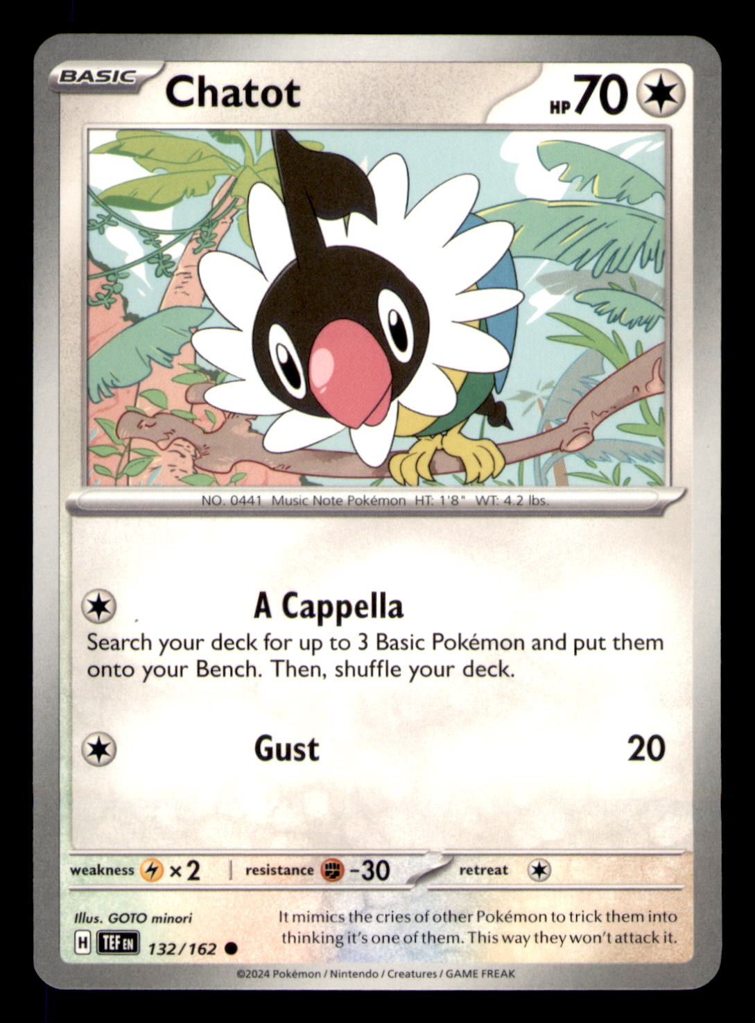 Chatot Common SV05: Temporal Forces 132/162 NM