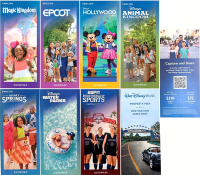2026 Walt Disney World Theme Park Maps Guide Maps 9 Latest Park Maps WDW - New