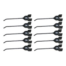 (10) Rubber Mounted Rake Teeth AE24953 AE47389 Fits John Deere 650 640 660 662