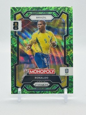 2026 Panini Prizm Monopoly FIFA World Cup #18 Ronaldo Nazario