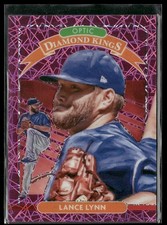 2020 Donruss Optic #21 Lance Lynn Pink Velocity #/199
