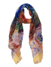 Scarf for Women Lightweight Print Fashion for Spring Fall Winter Scarves Shaw...