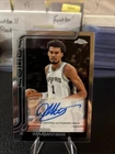 2026-26 Topps Chrome Victor Wembanyama Autograph On Card Auto. Spurs