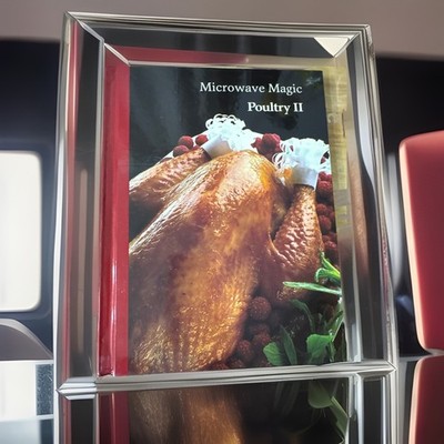 MICROWAVE MAGIC POULTRY II WRITTEN IN ENGLISH ILLUSTRATED HARDCOVER BOOKS