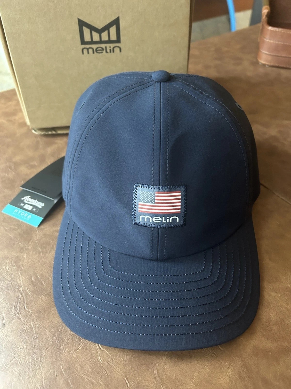 NWT Melin The Legend Americana Hydro Baseball Cap Navy