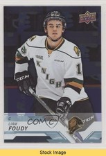 2018-19 Upper Deck CHL Silver Liam Foudy #4 READ z6b