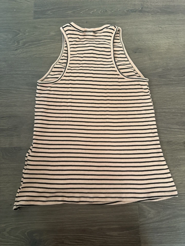 Volcom Women's Striped Tank Top Beach Casual Comfy Size M - Image 3 of 4