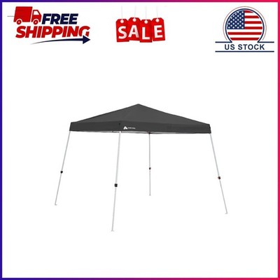 Ozark Trail 10' x 10' Instant Slant Leg Pop-up Canopy, Outdoor Shading Shelter, 