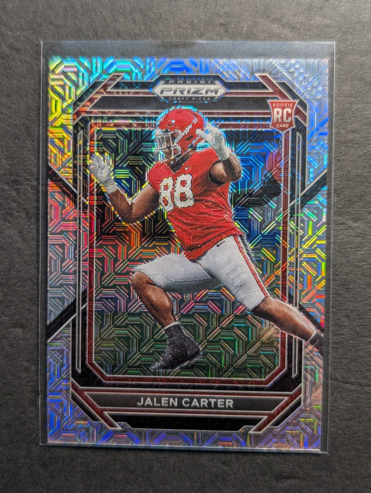 2023 Panini Prizm Draft Picks Mojo #163 Jalen Carter 25/25 Rookie!