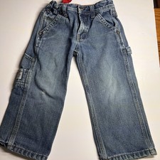Vintage Levi's Jeans Toddler 3T Adjustable Waistband Fade Y2K