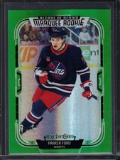 2-25-26 O-Pee-Chee Parker Ford Marquis Rookie Rainbow Green /33 #569