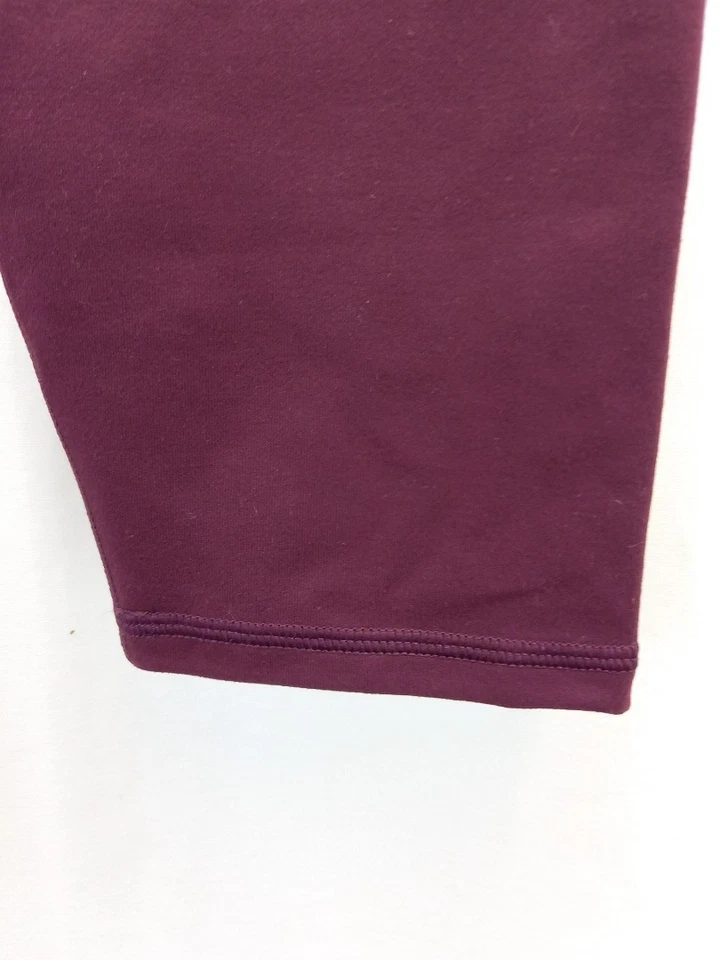 Fabletics Define High Waisted PowerHold Burgundy NWT Activewear Leggings - XL - Image 2 of 4