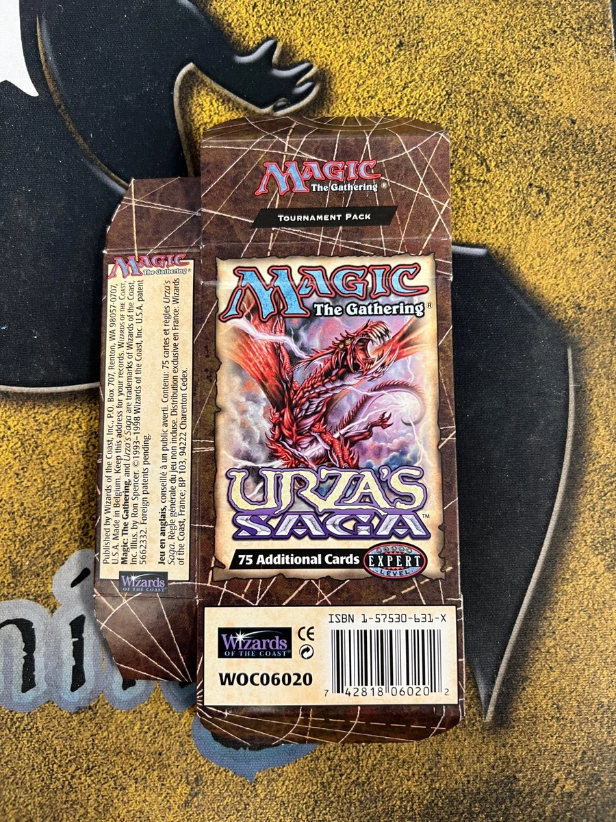 Magic: The Gathering Wizards of the Coast Urza's Saga Sealed