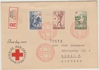 Finland 1955  Reg. FDC Red Cross issue    good condition