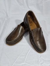 Allen Edmonds Sanibel Brown Leather Loafers Made In USA Size 9.5D Mens