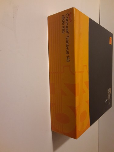 Vintage Kodak Carousel Transvue 140 Projector Slide Tray w/Box & Instructions - Picture 10 of 11
