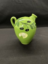 Vintage Italian Hand Painted Ceramic/Porcelain Olive Oil Vinegar Dispenser