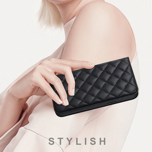 Wireless Charge Leather Card Wallet Phone Case For iPhone 16 15 14 13 12 Pro Max - Picture 22 of 88