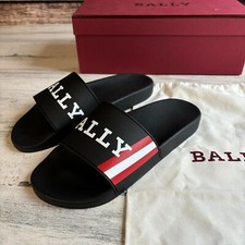 Bally Mens Simon Sandals Slide US 8 Black