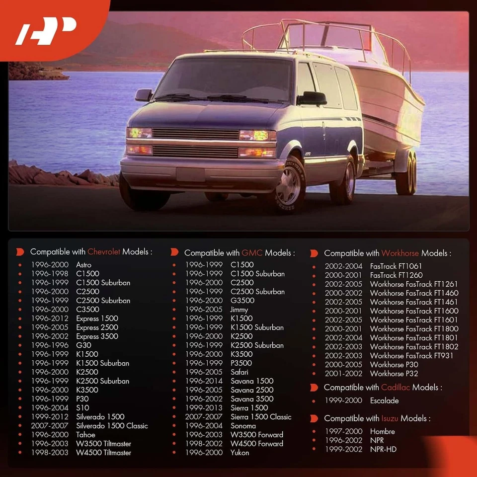 NEW Water Pump for 1996 Chevy Silverado Suburban LT 5.7L 1997 K1500 Tahoe Vortec Foto 2 de 4