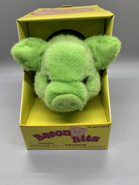 bacon bits pig toy