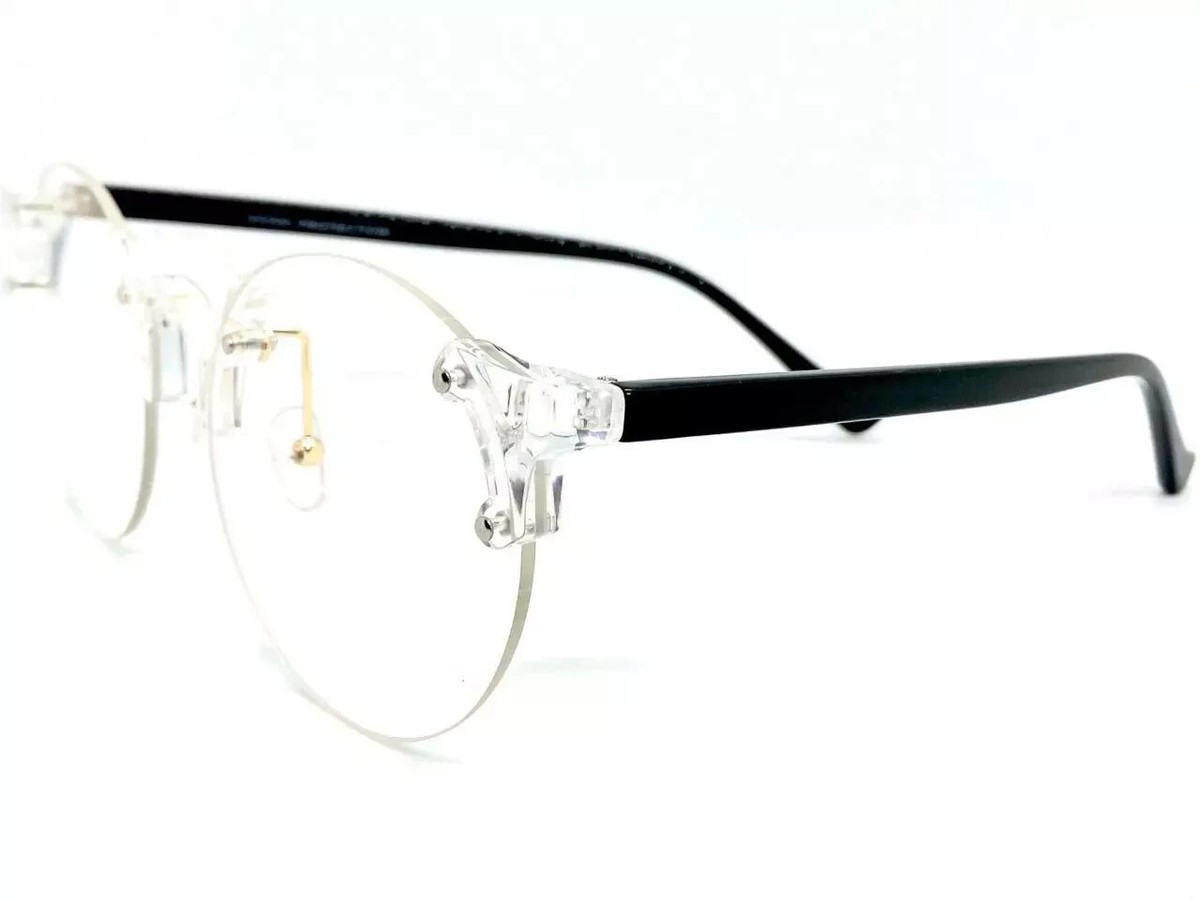 Uomo Donna Classico Vintage Retrò Stile Trasparente Lente - Foto 10