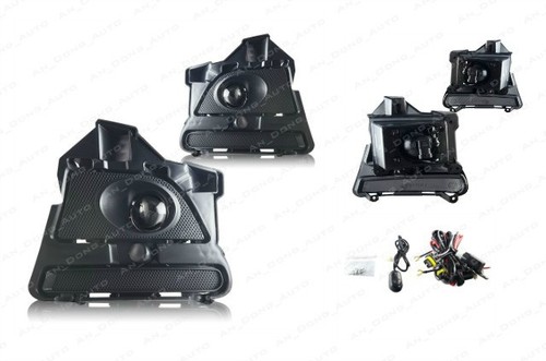 13-14-FORD-MUSTANG-BASE-GT-Fog-Light-Driving-Lamp-Kit-w-switch-wiring-CLEAR