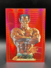 2024 Marvel Masterpieces NAMOR 57 RED Prism 139/492 🔥