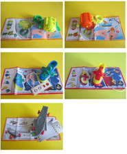 Kinder Ferrero Uovo Sovrasta Collezione FF552-557 (Finger Games) + BPZ - 2014