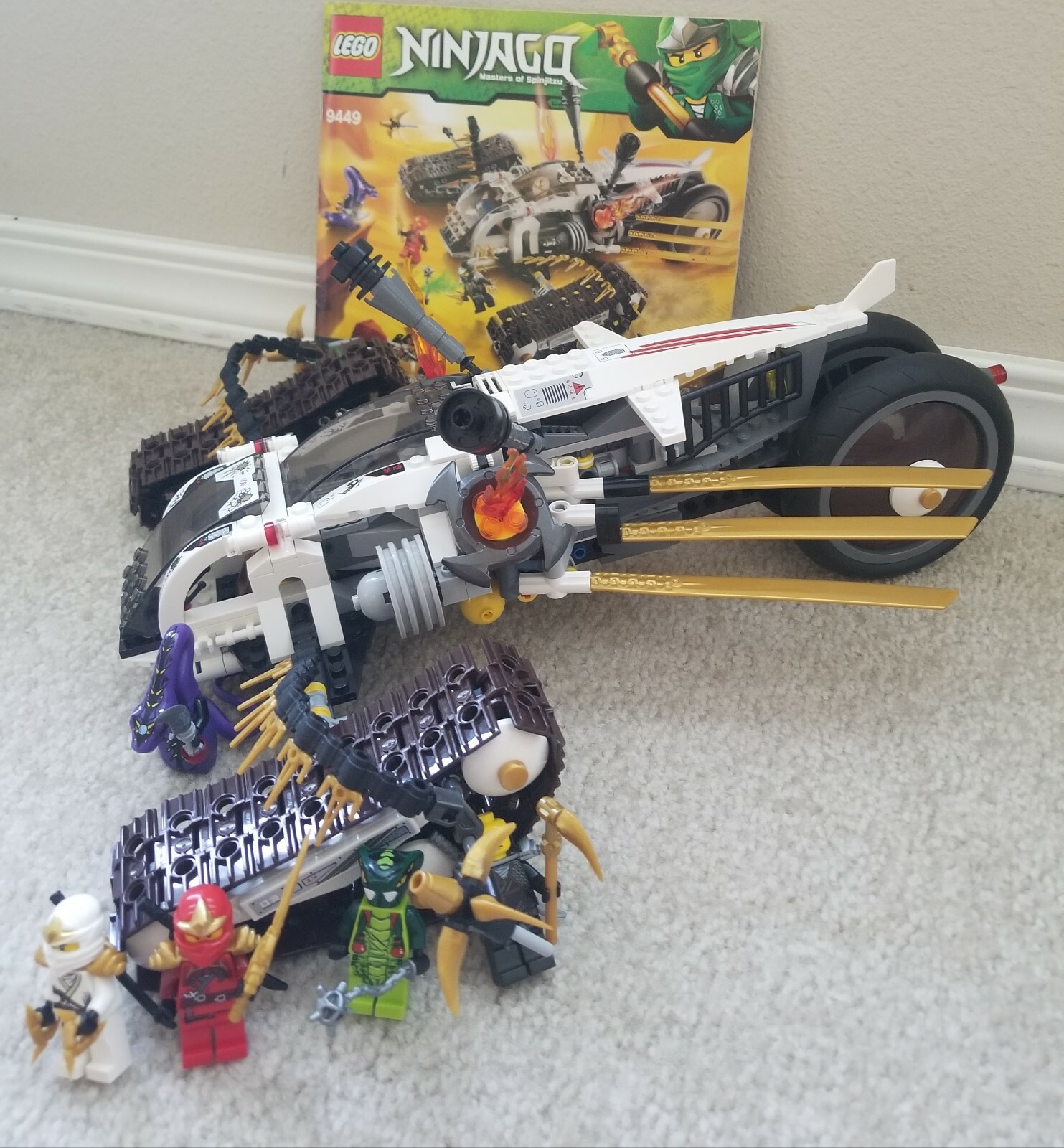 lego ninjago ultrasonic raider