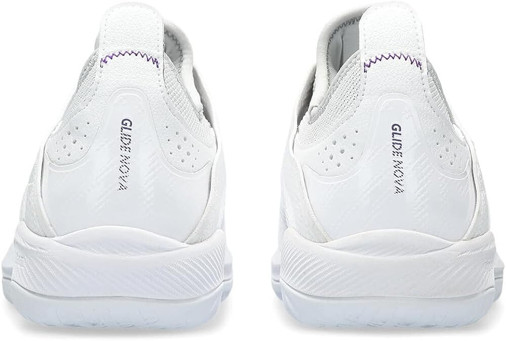 ASICS Basketball Shoes GLIDE NOVA FF 3 White Purple 1063A072 ASICS Basketball Shoes GLIDE NOVA FF 3 White Purple 1063A072