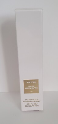 Eau De Soleil Blanc by Tom Ford .34 oz EDT Spray~Factory Sealed~