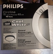 Philips FC16T9/COOL 40W 16" 4100K Circline Bulb LOT OF 6