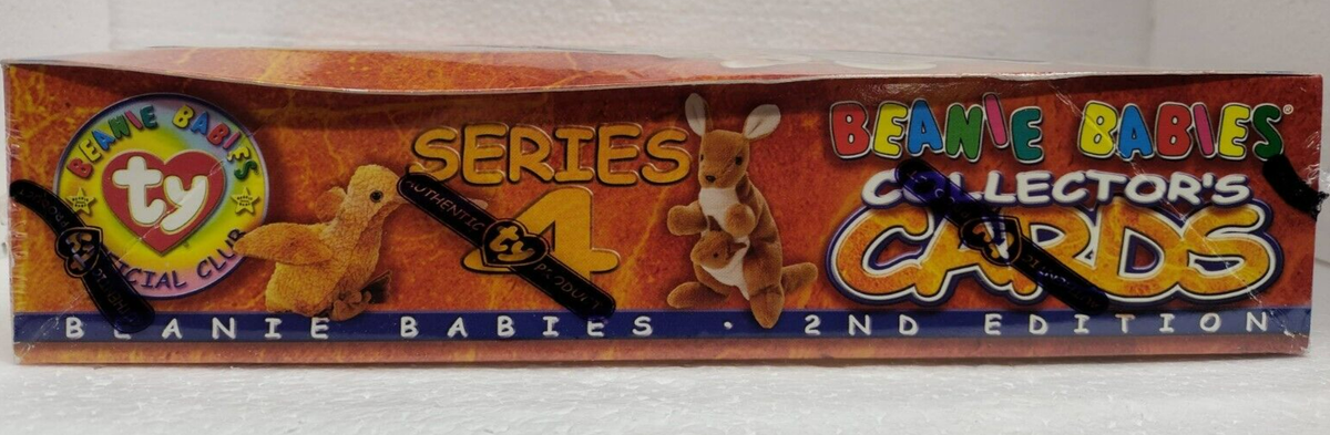 Ty Beanie Babies Collectors Cards Series 4 2nd Edition Sealed Box