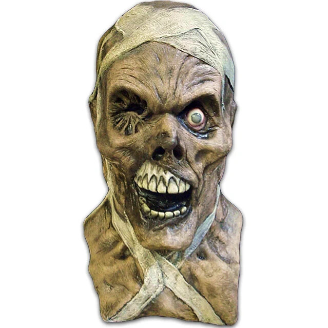 Mummy Classic V1 Mask Full Head Latex Rotting Corpse  display picture 1