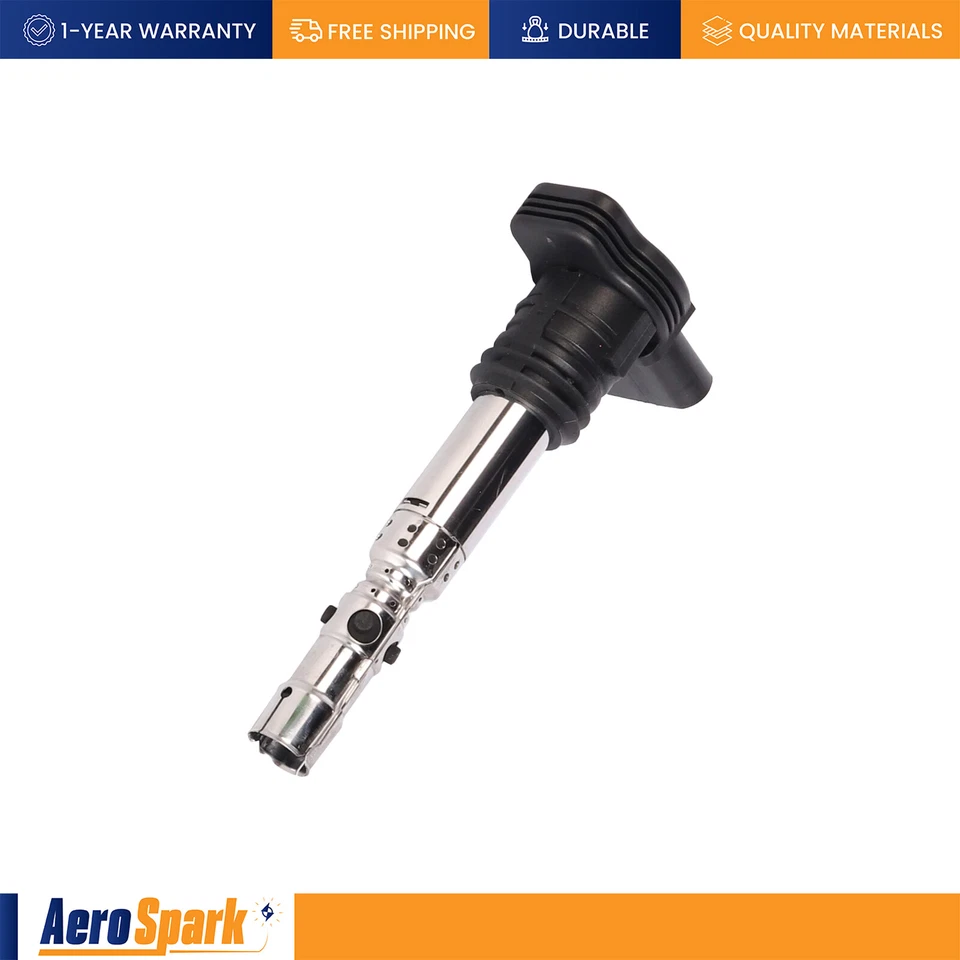 4pcs Ignition Coil & 4pcs Autolite Spark Plug for 2001-2006 Audi TT Quattro 1.8L - Image 4 of 4
