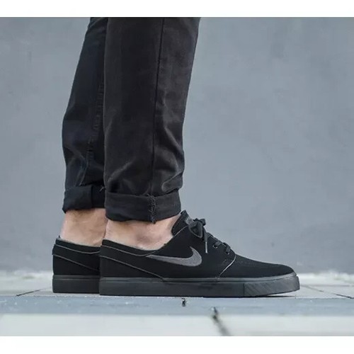 Nike SB Zoom Stefan Janoski scamosciate - 2016 - nere - taglia UK 7 (EU 41) US 8 - Foto 2 di 19