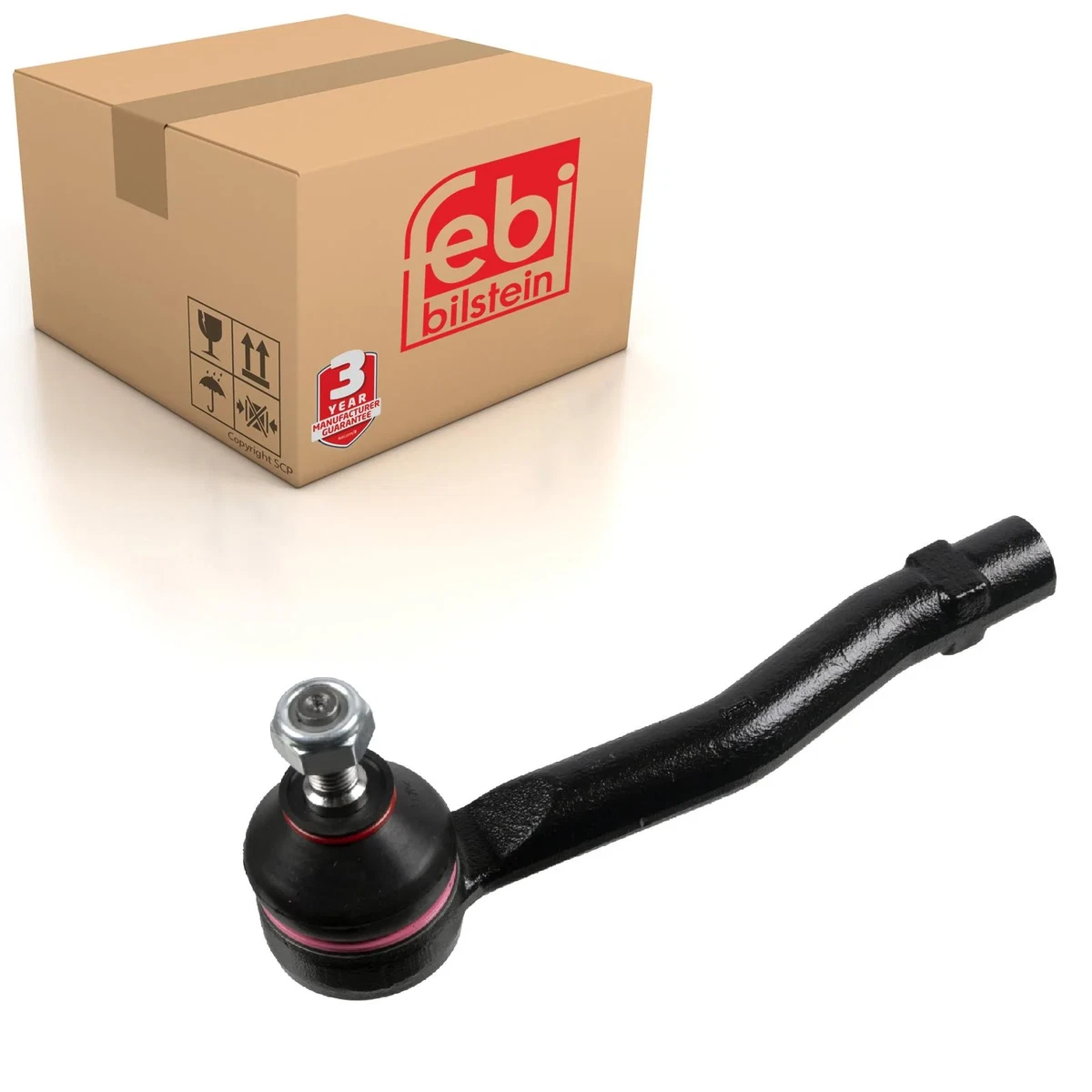 C4 Front Right Tie Rod End Outer Track Fits Citroen 3817.88 Febi  