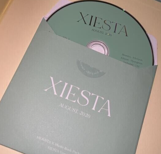 MONSTA X 2020 PHOTOBOOK XIESTA Ver. Photobook Photo Book ＆ DVD