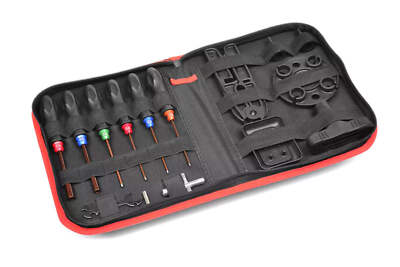 Team Corally C-16250 16 Piece RC Car Tool Set Includes Tool Bag